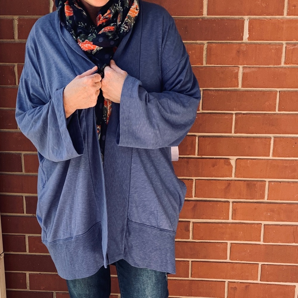 🎁NWT Gap blue sweater/cardigan